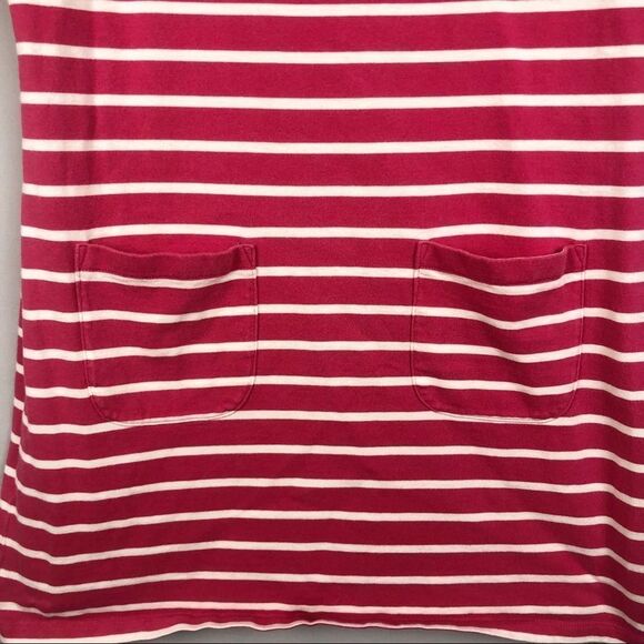 BODEN | Striped Mini Dress or Tunic Pink White 6 - Picture 10 of 12